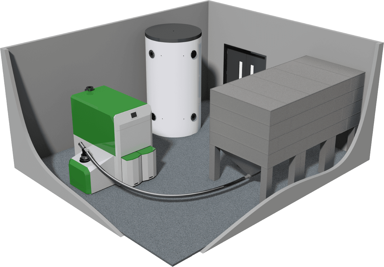 pellet-boiler-steel-silo-fuel-store